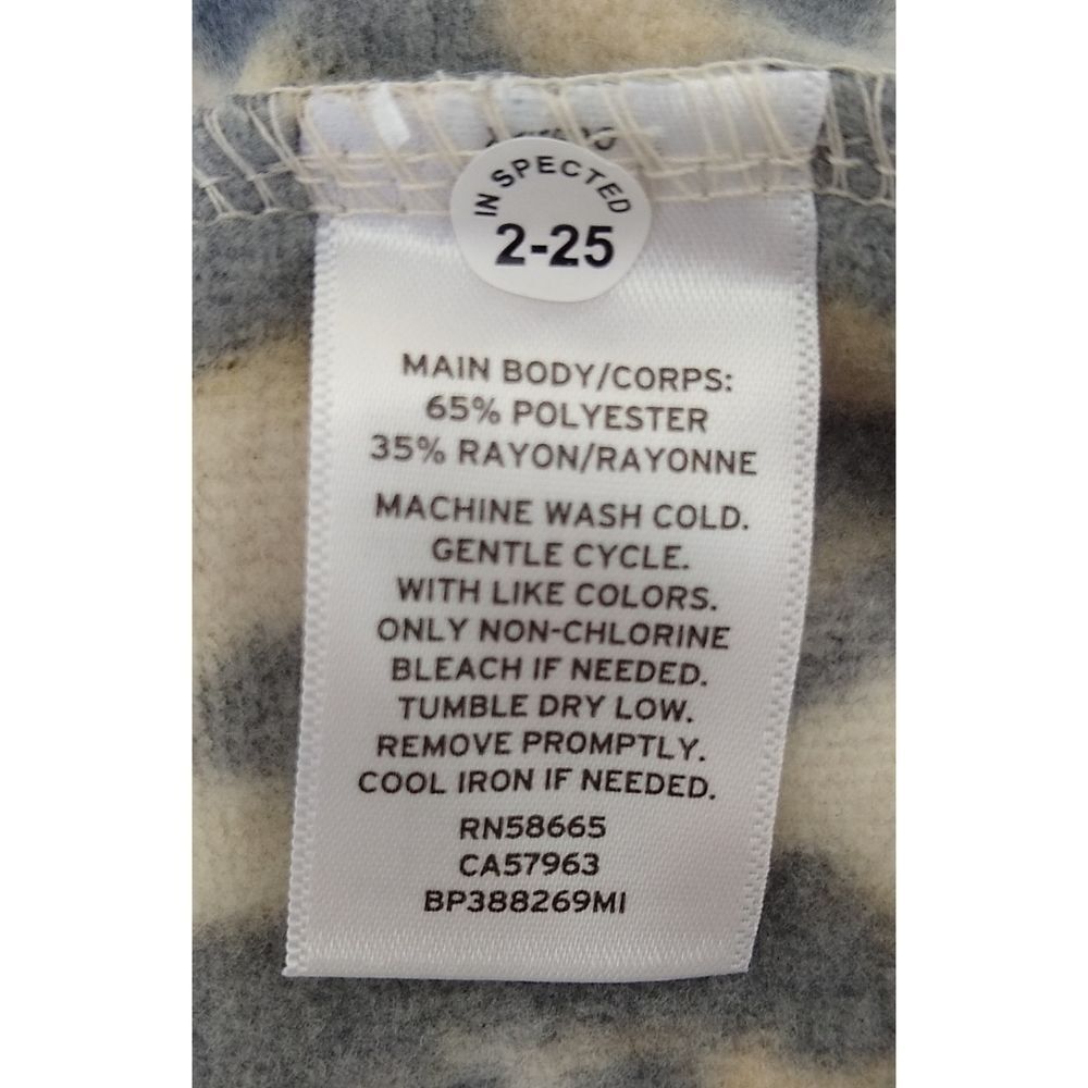 BP Leopard Print Cropped Hooded Sweatshirt - 2X - Picture 9 of 10